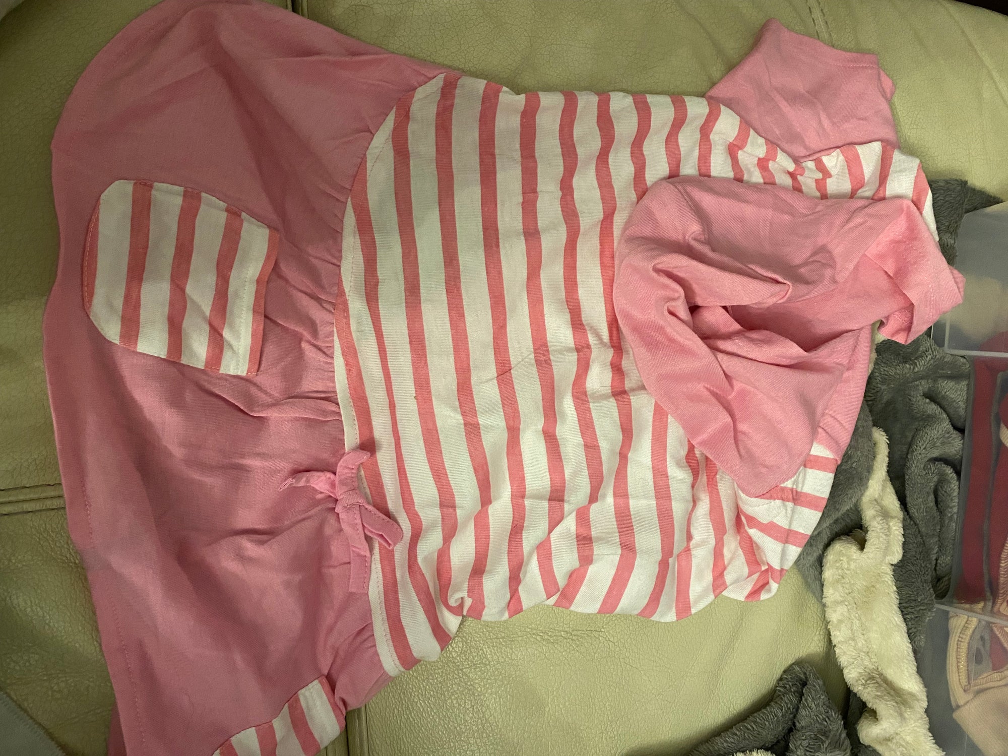 Vestito per cani XL rosa gonnellina