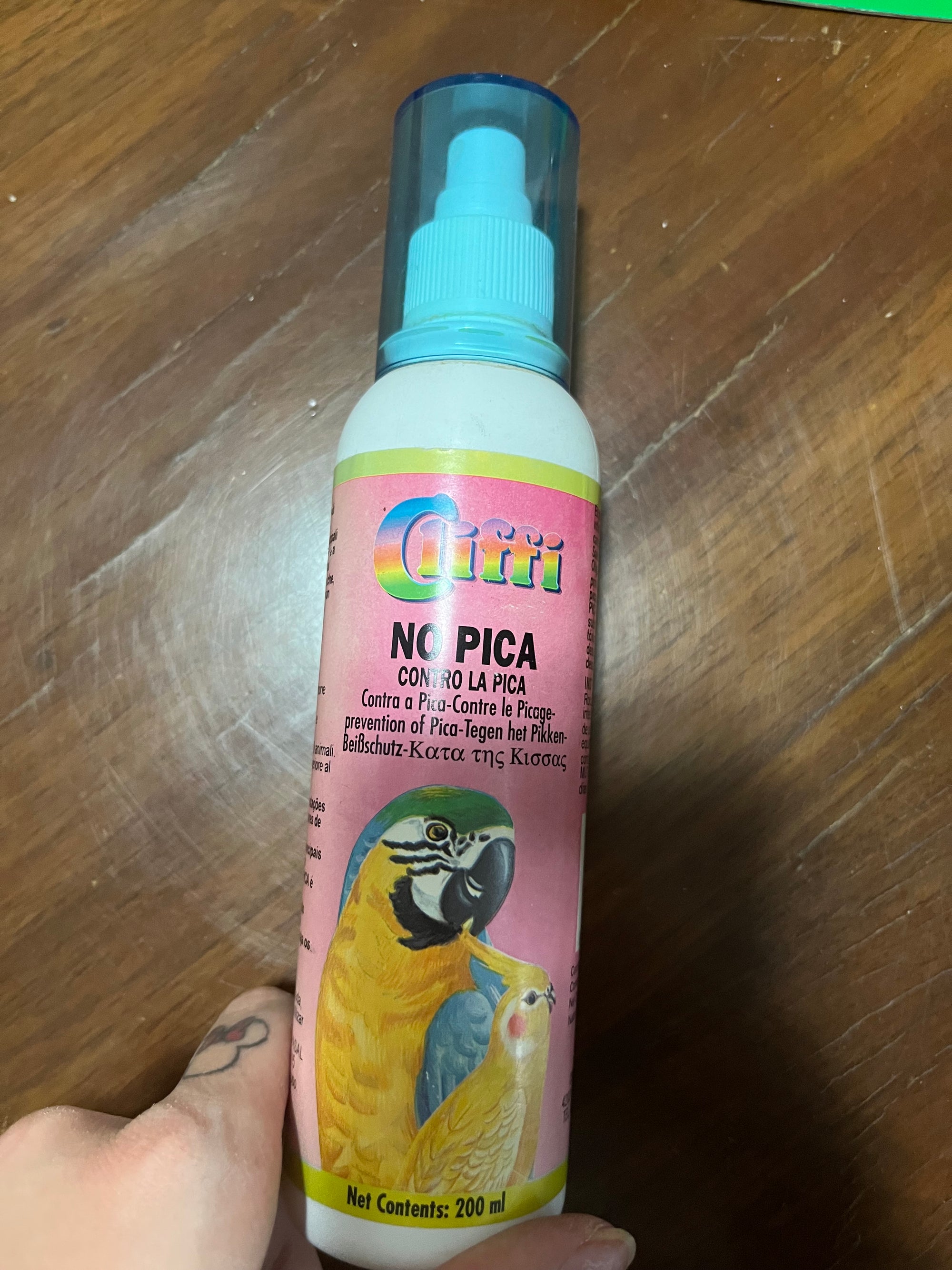 Spray anti beccata