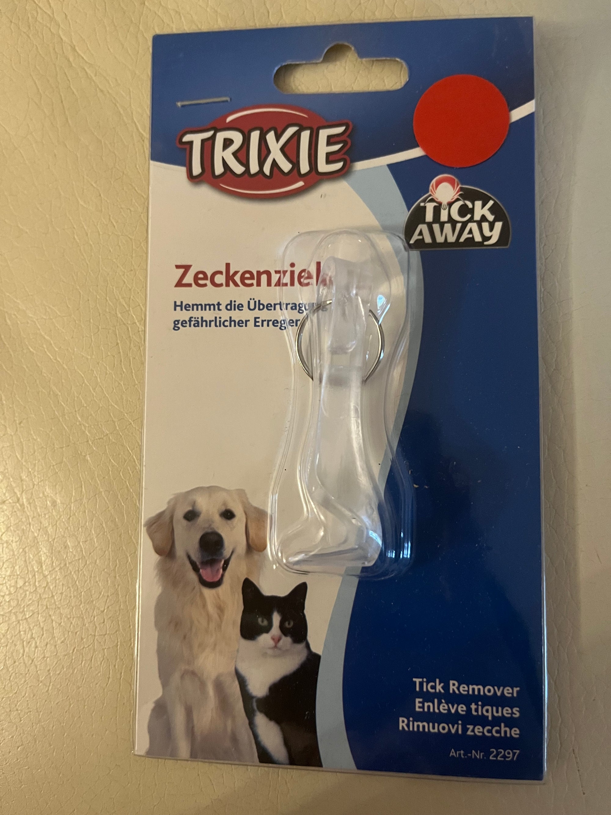 Pinza rimuovi zecche per cani o gatti