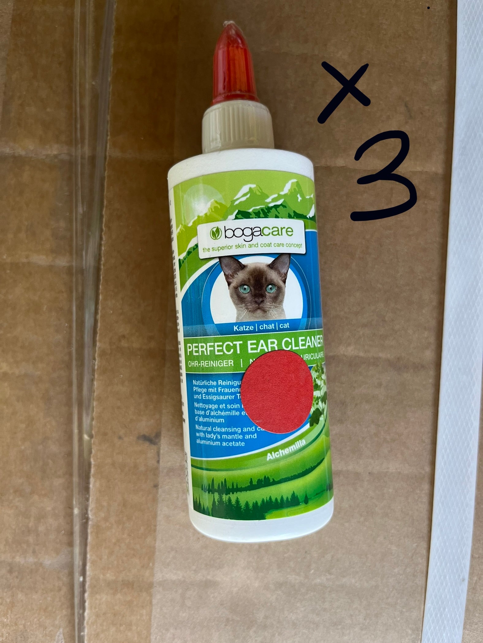 Detergente per orecchie per gatti