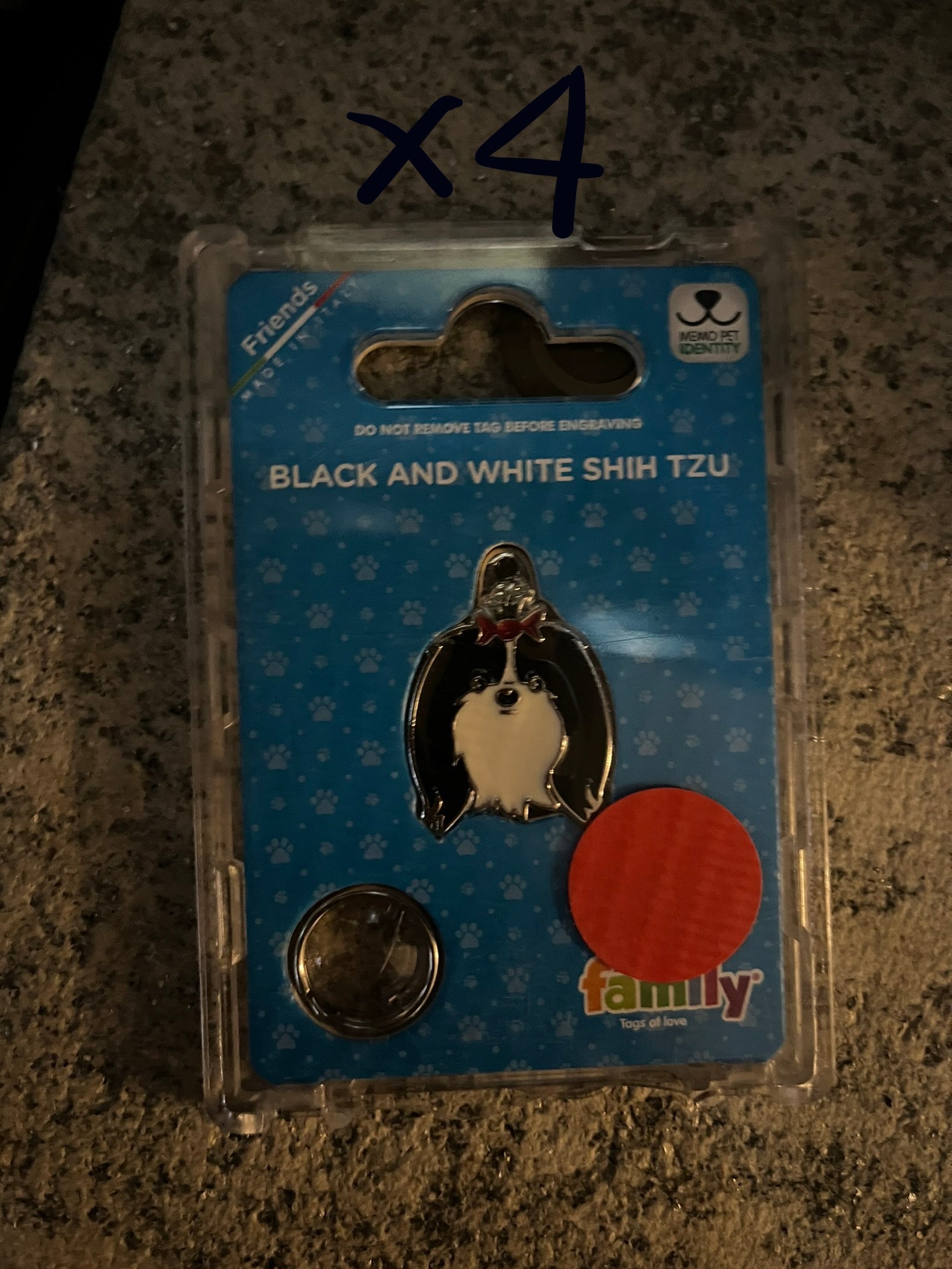 Medaglietta per cani shih tzu