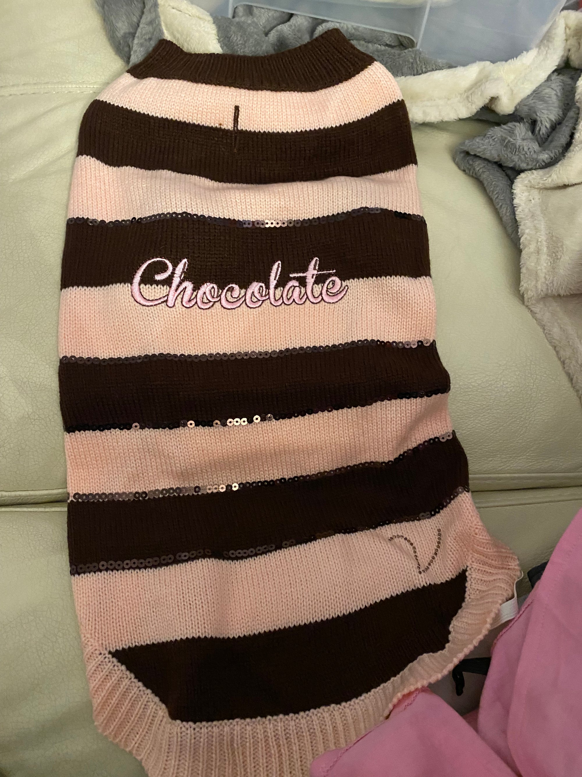 Maglione per cani XL chocolate