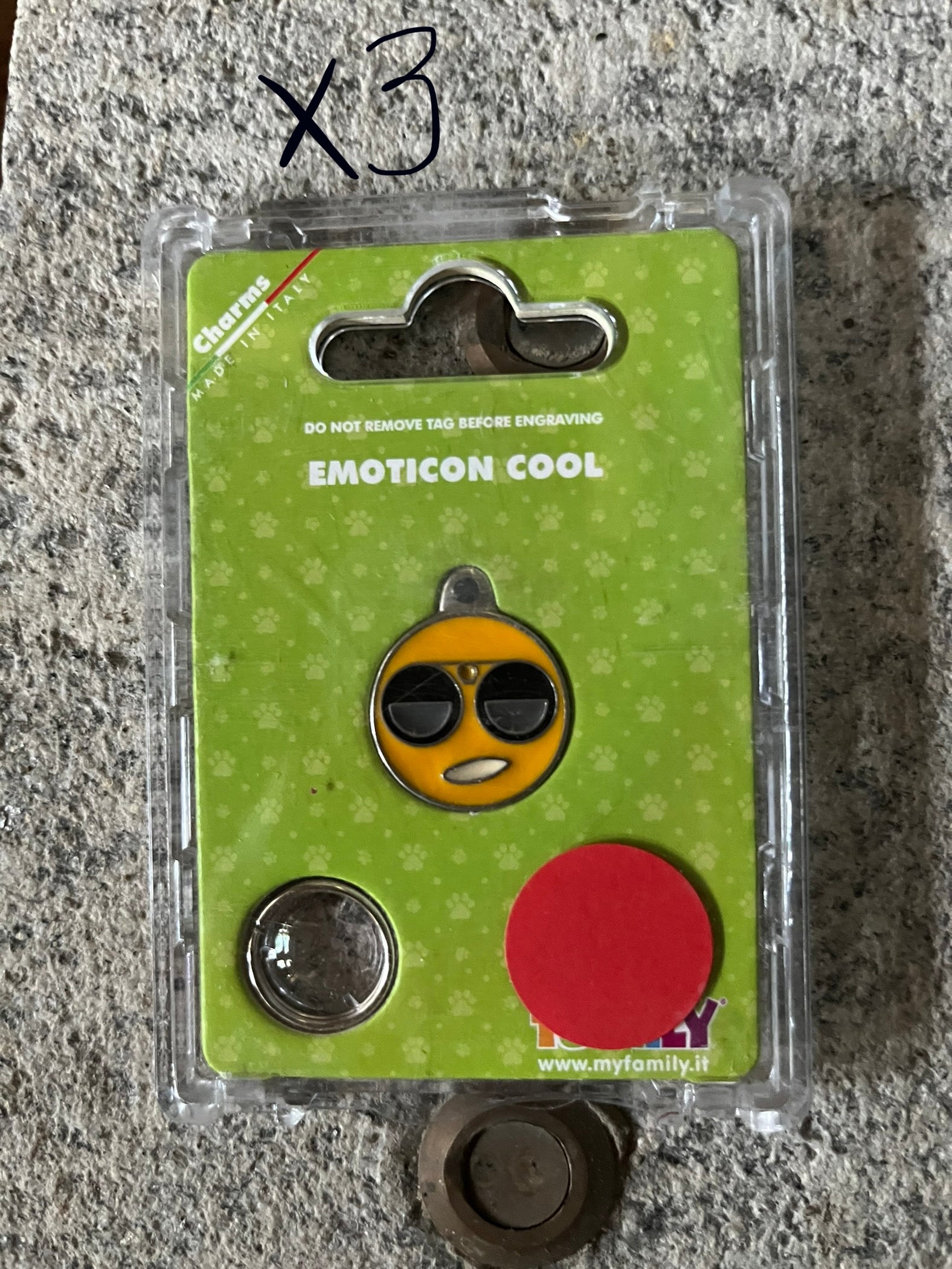 Medaglietta per cane o gatto emoji 3