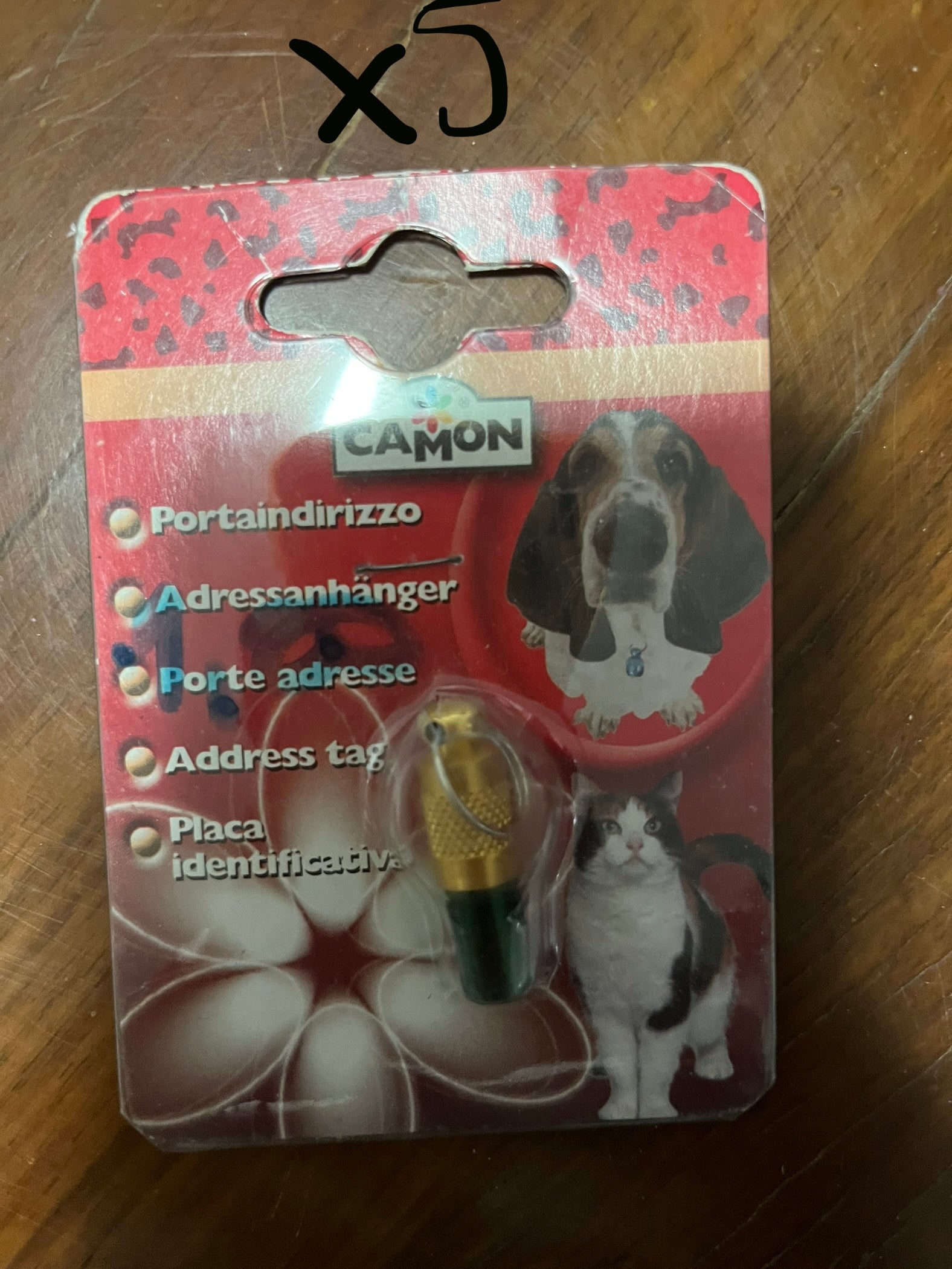 Medaglietta per cani portaindirizzo