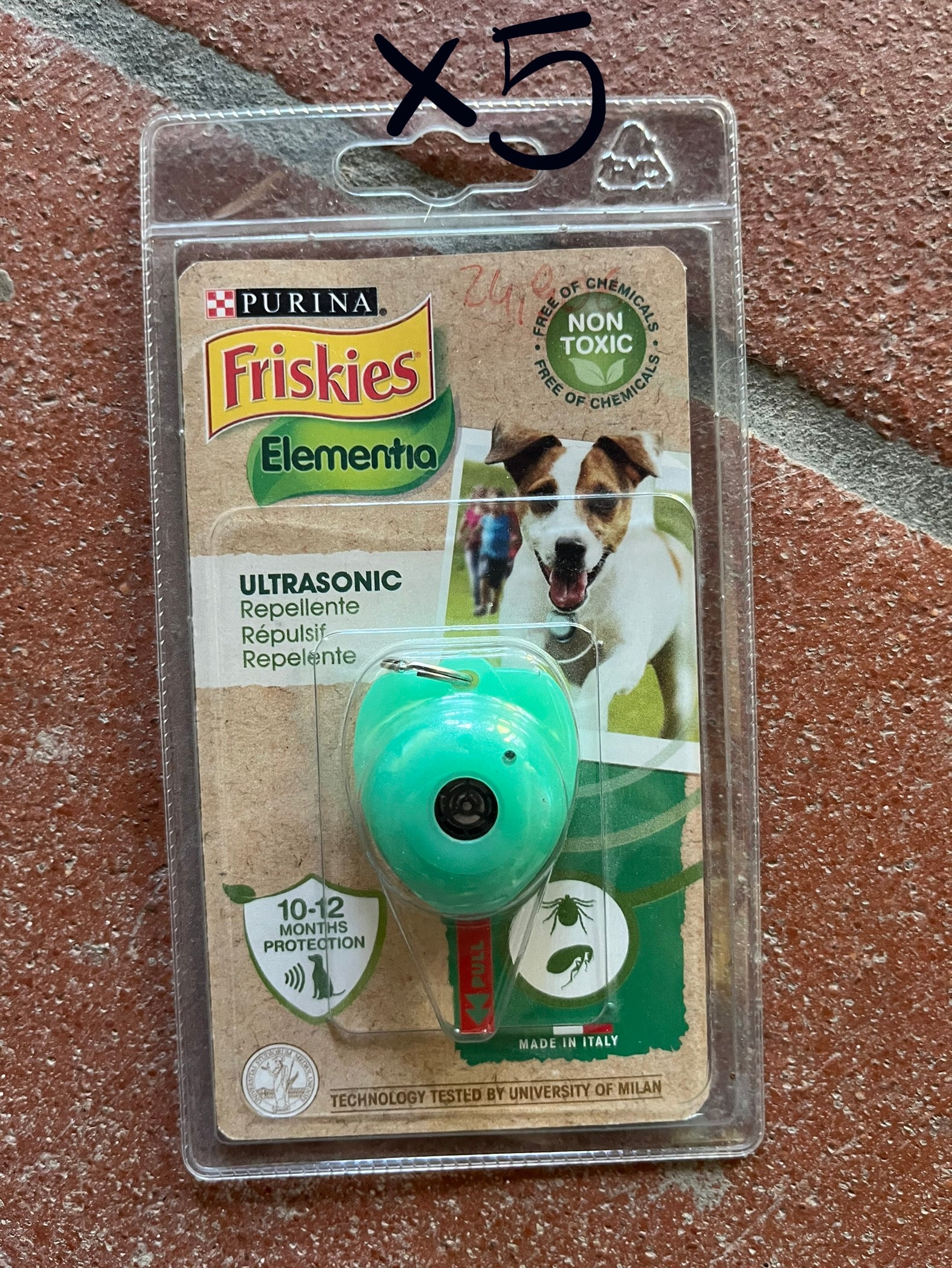 Repellente ultrasuoni per cani o gatti