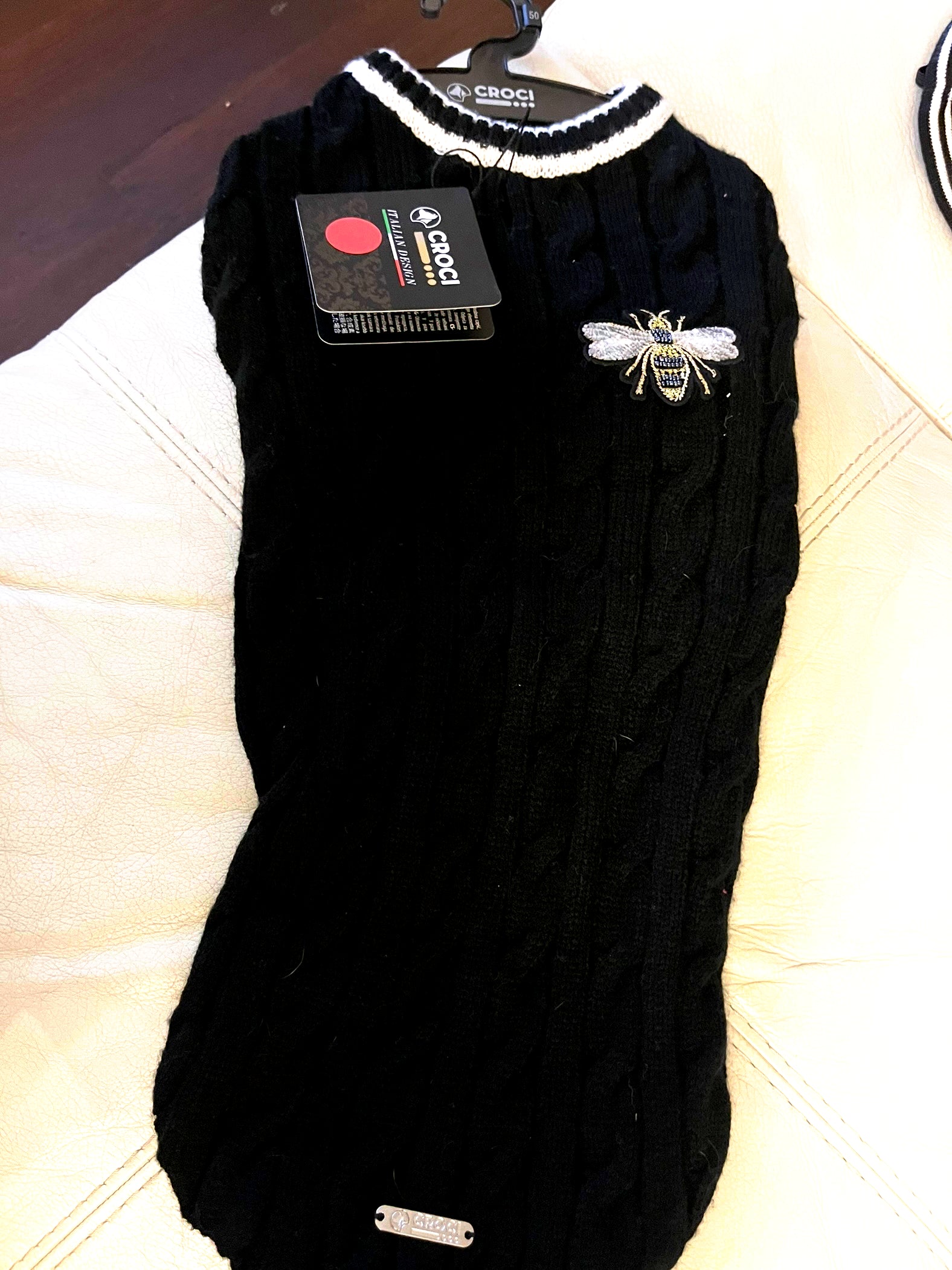 Maglione ape per cani XL
