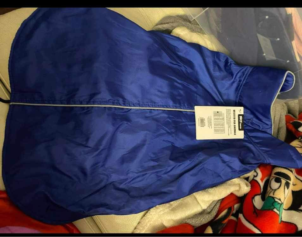 Impermeabile per cani blu XL