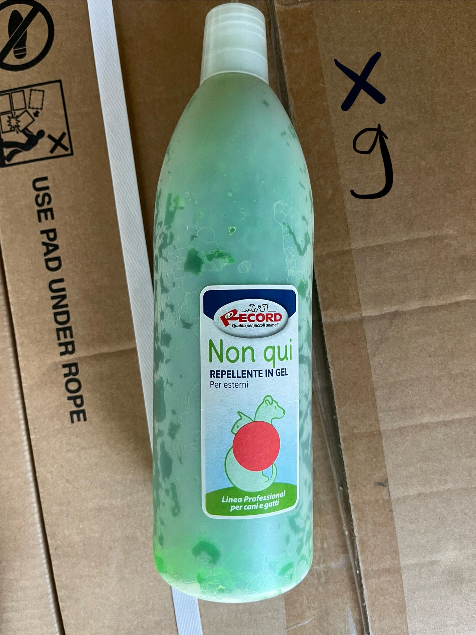 Repellente in gel per esterni maxi per cani e gatti